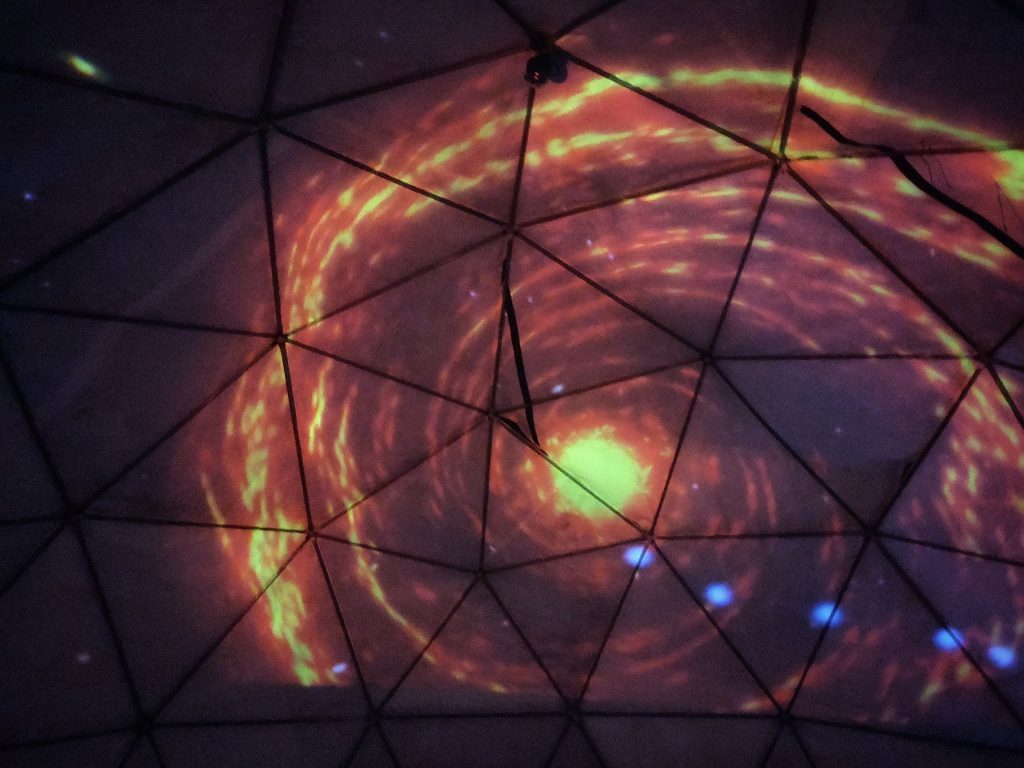 ISTIO-Dome interior workshop view