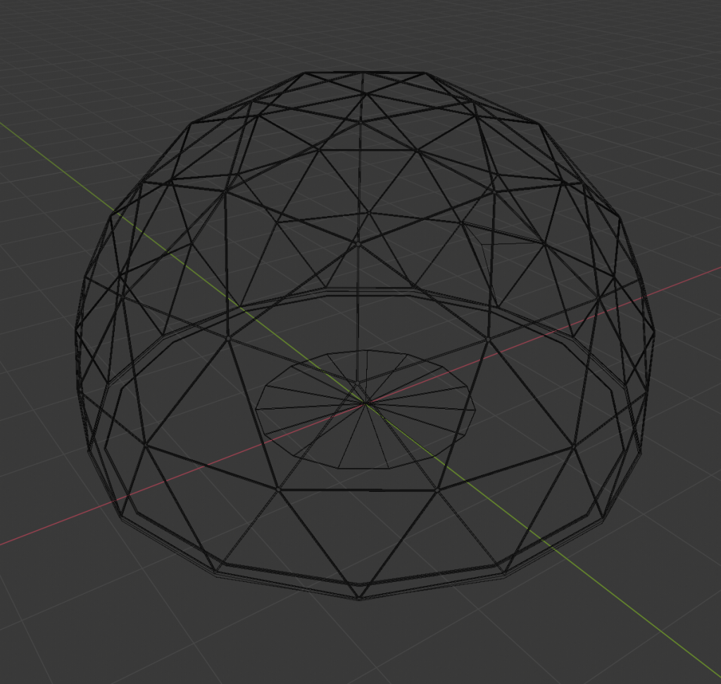 ISTIO-Dome digital projection setup